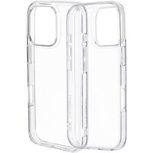 Mobiparts Classic Hardcover Doorzichtig iPhone 16 Pro Hoesje Hardcase Backcover - Transparant