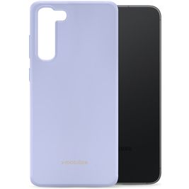 Mobilize Rubber Gelly Samsung Galaxy S23 Plus Hoesje Flexibel TPU Backcover - Pastel Purple