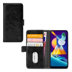 Mobilize Elite Gelly Samsung Galaxy M11 Hoesje Bookcase - Zwart