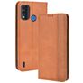 Mobigear Sensation Nokia G11 Plus Hoesje Bookcase Portemonnee - Cognac