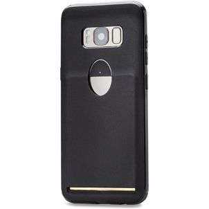 Xccess Matt Card Samsung Galaxy S8 Hoesje Flexibel TPU Backcover - Zwart
