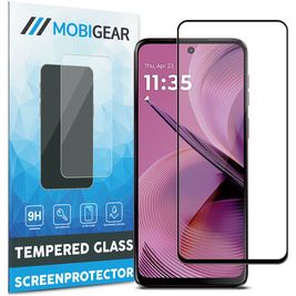Mobigear Premium Motorola Moto G55 Glazen Screenprotector - Case Friendly