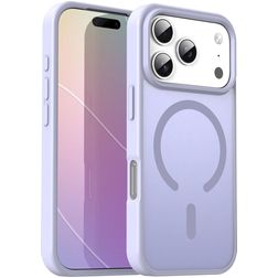 Mobigear Shockproof iPhone 17 Pro MagSafe Hoesje Hardcase Backcover - Lavendel