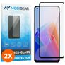 Mobigear Premium OPPO Reno 7 Lite Glazen Screenprotector - Case Friendly - Zwart (2-Pack)