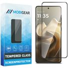 Mobigear Premium Motorola Edge 60 Glazen Screenprotector - Case Friendly - Zwart