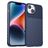 Mobigear Groove iPhone 15 Plus Hoesje Flexibel TPU Backcover - Blauw