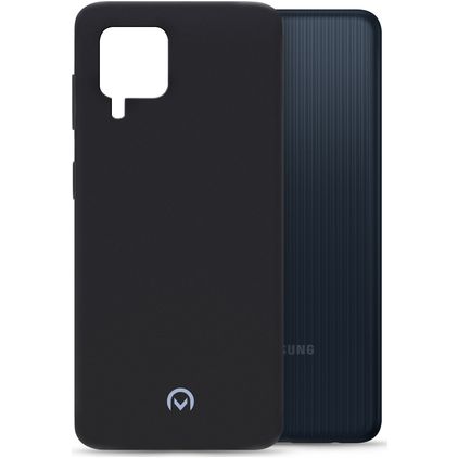 Mobilize Rubber Gelly Samsung Galaxy M22 Hoesje Flexibel TPU Backcover - Matt Black