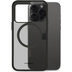 Mobilize Hybrid iPhone 15 Pro Max MagSafe Hoesje Hardcase Backcover Shockproof - Zwart