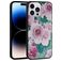 Mobigear Flowers iPhone 14 Pro Max Hoesje Hardcase Backcover - Model 1