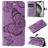 Mobigear Butterfly iPhone 16 Pro Max Hoesje Bookcase Portemonnee - Paars