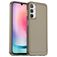 Mobigear Crystal Samsung Galaxy A24 Hoesje Hardcase Backcover Shockproof - Grijs