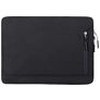 Mobigear Dual Zip Laptop Sleeve 15 - 16 inch Laptop hoes - Zwart