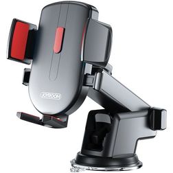 JOYROOM New Mouse Telefoonhouder Auto Zuignap / Dashboard Klem Universeel - Zwart