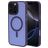 Mobiparts Hardcover iPhone 16 Pro Max MagSafe Hoesje Hardcase Backcover - Satin Purple