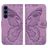 Mobigear Butterfly Samsung Galaxy S26 FE Hoesje Bookcase Portemonnee - Paars