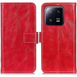 Mobigear Basic Xiaomi 13 Hoesje Bookcase Portemonnee - Rood
