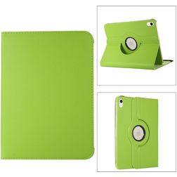 Mobigear DuoStand iPad 11 (2025) Hoes Draaibare Bookcase - Groen