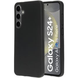 Mobiparts Classic Samsung Galaxy S24 Plus Hoesje Flexibel TPU Backcover - Matt Black