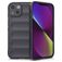 Mobigear Bumpy iPhone 14 Hoesje Flexibel TPU Backcover - Charcoal