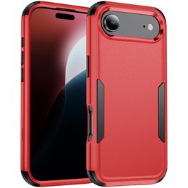Mobigear Ultra Tough iPhone Air Hoesje Hardcase Backcover Shockproof - Rood