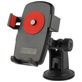 Mobigear Push Lock Telefoonhouder Auto Zuignap Klem Universeel - Zwart