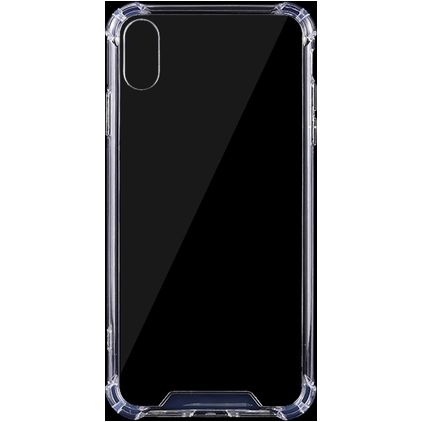 Mobigear Cushion Doorzichtig iPhone XR Hoesje Flexibel TPU Backcover Shockproof - Transparant