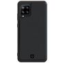 Valenta Snap Samsung Galaxy A42 Hoesje Echt Leer Backcover - Zwart