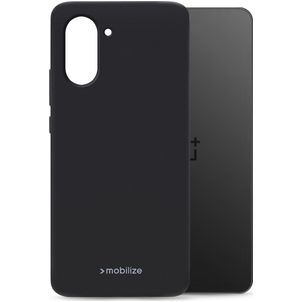 Mobilize Rubber Gelly OnePlus Nord CE5 Hoesje Flexibel TPU Backcover - Zwart