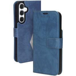 Mobiparts Classic Wallet Samsung Galaxy A55 Hoesje Bookcase Portemonnee - Steel Blue