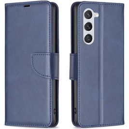 Mobigear Excellent Samsung Galaxy S24 Hoesje Bookcase Portemonnee - Blauw