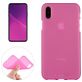Mobigear Colors iPhone XS Max Hoesje Flexibel TPU Backcover - Roze