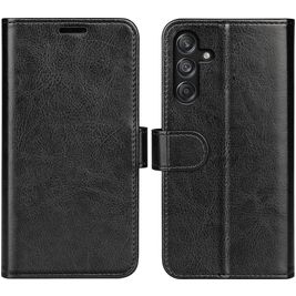 Mobigear Basic Samsung Galaxy M55 Hoesje Bookcase Portemonnee - Zwart