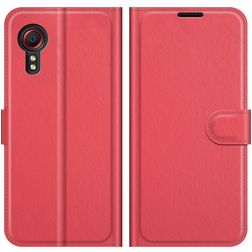 Mobigear Classic Samsung Galaxy Xcover 5 Hoesje Bookcase Portemonnee - Rood