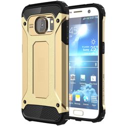 Mobigear Outdoor Samsung Galaxy S7 Hoesje Hardcase Backcover Shockproof - Goud