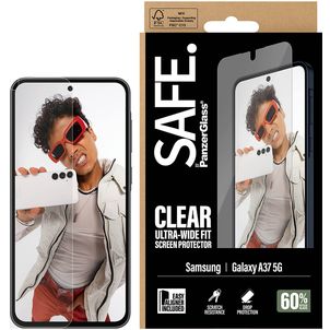 SAFE by PanzerGlass Ultra-Wide-Fit Samsung Galaxy A37 Glazen Screenprotector - Case Friendly