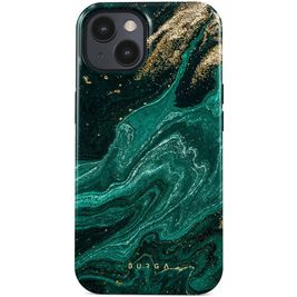 Burga Tough iPhone 15 Hoesje Hardcase Backcover Shockproof - Emerald Pool
