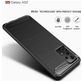 Mobigear Brushed Slim Samsung Galaxy A52s 5G Hoesje Flexibel TPU Backcover - Zwart