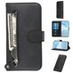 Mobigear Zipper Samsung Galaxy S20 Plus Hoesje Bookcase Portemonnee - Zwart