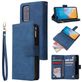 Mobigear Zipper Huawei P40 Hoesje Bookcase Portemonnee - Blauw