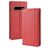 Mobigear Sensation Samsung Galaxy S10 Plus Hoesje Bookcase Portemonnee - Rood