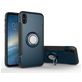 Mobigear Armor Ring iPhone XS Hoesje Hardcase Backcover Shockproof met Ringhouder - Marineblauw