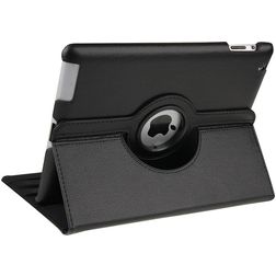 Mobigear DuoStand iPad 4 (2012) Hoes Draaibare Bookcase - Zwart