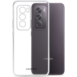 Mobilize Gelly Doorzichtig OPPO Reno 12 Hoesje Flexibel TPU Backcover - Transparant