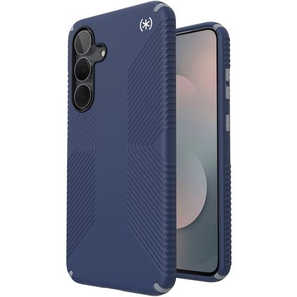 Speck Presidio2 Grip Samsung Galaxy S25 FE MagSafe Hoesje Hardcase Backcover Shockproof - Coastal Blue