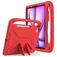 Mobigear AeroArmor iPad Air 13 Inch (2025) Kinder Tablethoes met Handvat + Stylus Houder - Rood