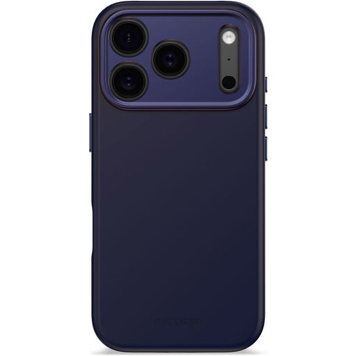 Decoded iPhone 17 Pro Siliconen Hoesje Backcover - True Navy
