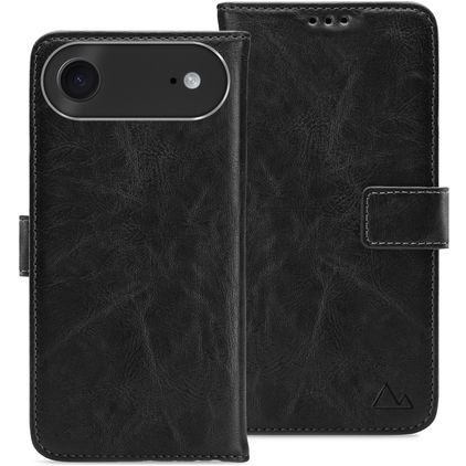 My Style Flex Wallet iPhone Air Hoesje Bookcase Portemonnee - Zwart