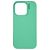 Nudient Base iPhone 16 Pro Max Siliconen Hoesje Backcover - Mint Green