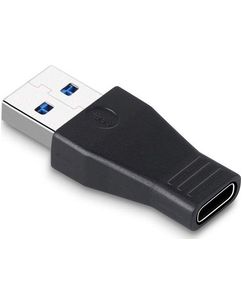 Mobigear USB-A naar USB-C Adapter - Zwart