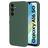 Mobiparts Samsung Galaxy A16 Siliconen Hoesje Backcover - Forest Green